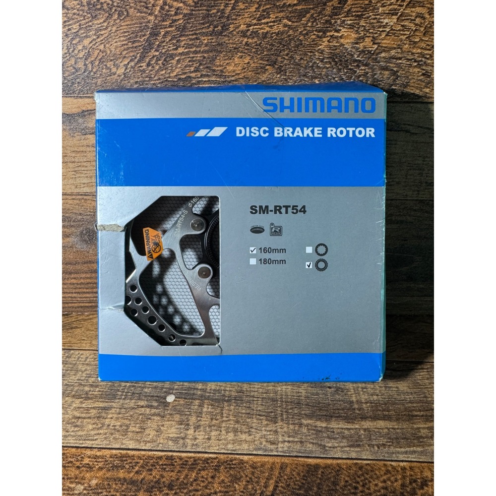 Shimano SM-RT54 Disc Brake Rotor 160mm Center‎ Lock Bike Bicycle Cycling New